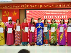 TP Lạng Sơn: tổ chức hội nghị công bố quyết định nhân sự Hiệu trưởng, Phó Hiệu trưởng các trường công lập trước thềm năm học mới 2021-2022